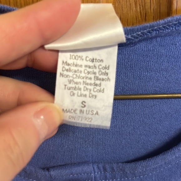 Dax and Coe blue Small maternity top - Picture 4 of 6